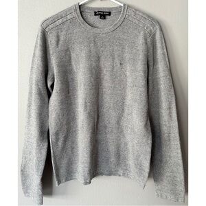 🆕 Michael Kors Men’s Wool Blend Grey Knit Crew Neck Sweater